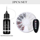 Nail Art Rhinestone Adhesive Precision UV Glue for Nails Nail Art Rhinestone Adhesive Precision UV Glue for Nails