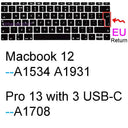 MacBook Air Keyboard Cover Silicone Dustproof Waterproof MacBook Air Keyboard Cover Silicone Dustproof Waterproof
