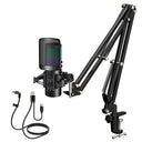 Gaming USB Microphone Noise Cancellation And RGB Features Gaming USB Microphone Noise Cancellation And RGB Features