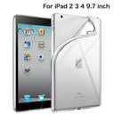iPad Clear Silicone Case Stylish Transparent Protection Cover iPad Clear Silicone Case Stylish Transparent Protection Cover