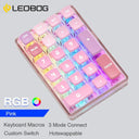 LEOBOG K21 Wireless Mechanical Number Pad RGB Backlit Keyboard LEOBOG K21 Wireless Mechanical Number Pad RGB Backlit Keyboard