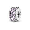 Daisy Sterling Silver Clip Charms with Authentic CZ Detailing Daisy Sterling Silver Clip Charms with Authentic CZ Detailing