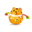 Rotating Rattle Ball Baby Development Toy Silicone Teether Rotating Rattle Ball Baby Development Toy Silicone Teether