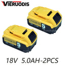 High Capacity 18V Lithium Battery for DCB184 DCB200 6000mAh High Capacity 18V Lithium Battery for DCB184 DCB200 6000mAh