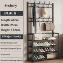 Clothes Hat Hangers Shoe Rack Multi-layer Organizer Shelf Clothes Hat Hangers Shoe Rack Multi-layer Organizer Shelf