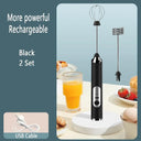 Portable Electric Milk Frother For Rich Velvety Coffee Froth Portable Electric Milk Frother For Rich Velvety Coffee Froth