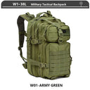 Tactical Backpack 3 Day Assault Pack Molle 38/45L Waterproof Tactical Backpack 3 Day Assault Pack Molle 38/45L Waterproof