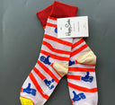 Cheerful Vibes Unisex Crew Socks Colorful Comfort Everyday Cheerful Vibes Unisex Crew Socks Colorful Comfort Everyday