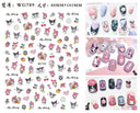 Adorable Cartoon Hello Kitty Nail Sticker Set for Nail Art Adorable Cartoon Hello Kitty Nail Sticker Set for Nail Art