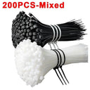Detachable Nylon Cable Ties Efficient Cable Organization Kit Detachable Nylon Cable Ties Efficient Cable Organization Kit