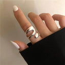 Vintage Silver Adjustable Branch Rings for Stylish Parties Vintage Silver Adjustable Branch Rings for Stylish Parties