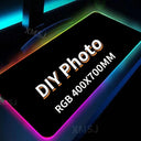 RGB Anime Logo Gaming Mouse Pad Personalized CSGO Desk Accessory RGB Anime Logo Gaming Mouse Pad Personalized CSGO Desk Accessory