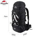 Naturehike Backpack 70L Mountaineering Bag Big Capacity Rucksack Naturehike Backpack 70L Mountaineering Bag Big Capacity Rucksack