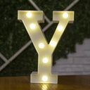 Battery Operated LED Alphabet Lights for Home Party Decor Battery Operated LED Alphabet Lights for Home Party Decor