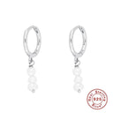 Elegant Silver Pearl Earrings: Timeless Luxury Accessory Elegant Silver Pearl Earrings: Timeless Luxury Accessory