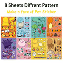 DIY Pokemon Face Anime Pikachu Sticker Puzzle Kit Gift DIY Pokemon Face Anime Pikachu Sticker Puzzle Kit Gift