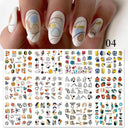 Stylish Floral & Geometric Nail Decals for Creative Manicures Stylish Floral & Geometric Nail Decals for Creative Manicures