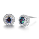Starlight Elegance Silver Star Stud Earrings Dazzling Zircon Design Starlight Elegance Silver Star Stud Earrings Dazzling Zircon Design