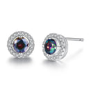 Starlight Elegance Sterling Silver Star Stud Earrings Zircon Starlight Elegance Sterling Silver Star Stud Earrings Zircon