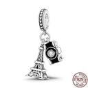 Sparkling Zircon Heart Charm Pendant Sterling Silver Jewelry Sparkling Zircon Heart Charm Pendant Sterling Silver Jewelry