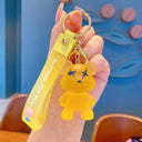 Crystal Bow Tie Bear Keychain Charm Pendant Cute Accessory Crystal Bow Tie Bear Keychain Charm Pendant Cute Accessory