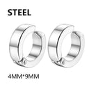 Magnetic CZ Stud Earrings Set Bold Hip Hop Jewelry Collection Magnetic CZ Stud Earrings Set Bold Hip Hop Jewelry Collection