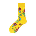 Quirky Happy Cotton Unisex Socks for EU Sizes 36-43 Quirky Happy Cotton Unisex Socks for EU Sizes 36-43