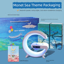 Wireless Charging Atmosphere Speaker Girl Fancy Night Light Gift Wireless Charging Atmosphere Speaker Girl Fancy Night Light Gift