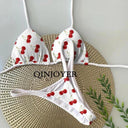 Heart Print Bikini Thong Summer Beachwear Essential Stylish Collection Heart Print Bikini Thong Summer Beachwear Essential Stylish Collection