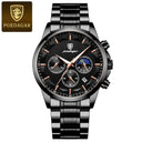 Chronograph Stainless Steel Watch Sophisticated Timepiece Chronograph Stainless Steel Watch Sophisticated Timepiece