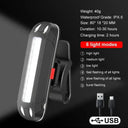 X Tiger Super Bright USB Rechargeable Rear Bike Light X Tiger Super Bright USB Rechargeable Rear Bike Light