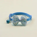 Pet Bow Bell Collar Elevates Furry Friend Style And Safety Pet Bow Bell Collar Elevates Furry Friend Style And Safety