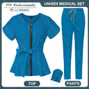 Women Scrubs Set Zipper Collar Beauty Clothes High Quality Women Scrubs Set Zipper Collar Beauty Clothes High Quality