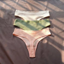 Cotton Seamless Thongs Comfort Pack For Women 3 Pack Cotton Seamless Thongs Comfort Pack For Women 3 Pack