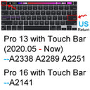 Macbook Air Silicone Keyboard Cover Dustproof Waterproof Skin Macbook Air Silicone Keyboard Cover Dustproof Waterproof Skin