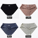 Silk Comfort Briefs Set Seamless Panties For Women Silk Comfort Briefs Set Seamless Panties For Women