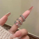 Vintage Silver Adjustable Branch Rings For Stylish Parties Vintage Silver Adjustable Branch Rings For Stylish Parties