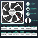 120mm USB PC Cooler: Enhanced Cooling Performance for Computers 120mm USB PC Cooler: Enhanced Cooling Performance for Computers