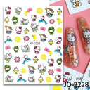 Adorable Cartoon Hello Kitty Nail Sticker Set for Nail Art Adorable Cartoon Hello Kitty Nail Sticker Set for Nail Art