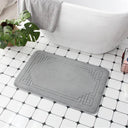 Ultra-Soft Memory Foam Bath Mat with Cobblestone Design Ultra-Soft Memory Foam Bath Mat with Cobblestone Design