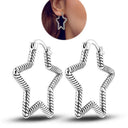 Zircon Heart Shaped Silver Earrings Elegant Gift for Women Zircon Heart Shaped Silver Earrings Elegant Gift for Women