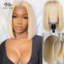 UNice Sleek Lace Front Bob Wig Effortless Glam Look UNice Sleek Lace Front Bob Wig Effortless Glam Look