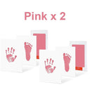 Baby Handprint Footprints Ink Pads Kit Capture Memories Safely Baby Handprint Footprints Ink Pads Kit Capture Memories Safely