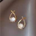 Starlight Elegance Sterling Silver Star Stud Earrings Zircon Starlight Elegance Sterling Silver Star Stud Earrings Zircon