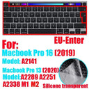 MacBook Silicone Keyboard Cover Transparent Protector 1 Year MacBook Silicone Keyboard Cover Transparent Protector 1 Year