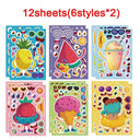 Children's Animal Puzzle Sticker Game for Fun Learning Experience Children's Animal Puzzle Sticker Game for Fun Learning Experience