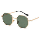 Vintage Octagon Metal Sunglasses For Men And Women 2024 Vintage Octagon Metal Sunglasses For Men And Women 2024