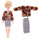 Barbie Doll Fashion Set: Chic Coat and Dress for Dolls Barbie Doll Fashion Set: Chic Coat and Dress for Dolls