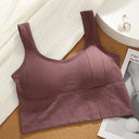 Seamless Women's Fitness Crop Top With Beautiful Back Design Seamless Women's Fitness Crop Top With Beautiful Back Design