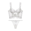 Varsbaby Mesh Seduction Lingerie Set Sheer Bra and Thong Varsbaby Mesh Seduction Lingerie Set Sheer Bra and Thong